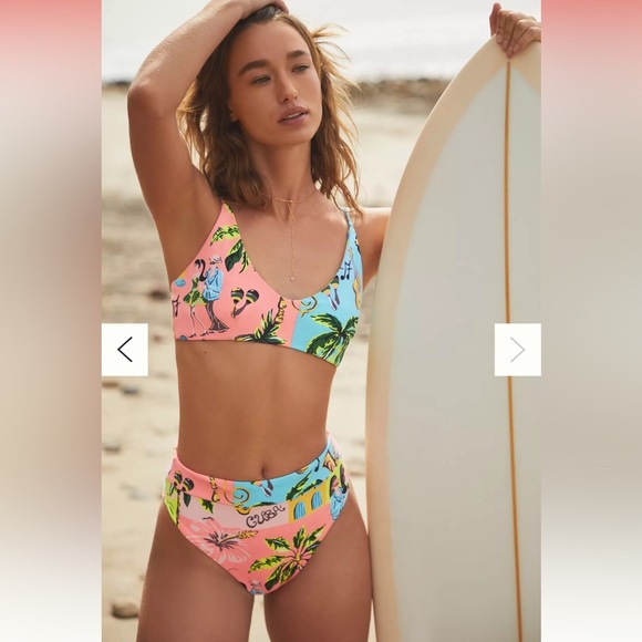 New with tags Maaji Long Sleeve crop top bikini - Picture 10 of 12